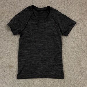 Black Short Sleeve Lululemon Top
